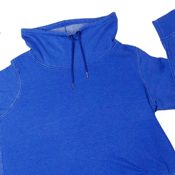 Calvin Klein PERFORMANCE Cowl Neck Crossover Hem Pullover Sweatshirt Siz… - Picture 5 of 16
